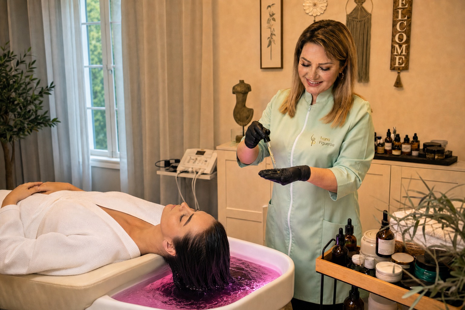 Head Spa professional application